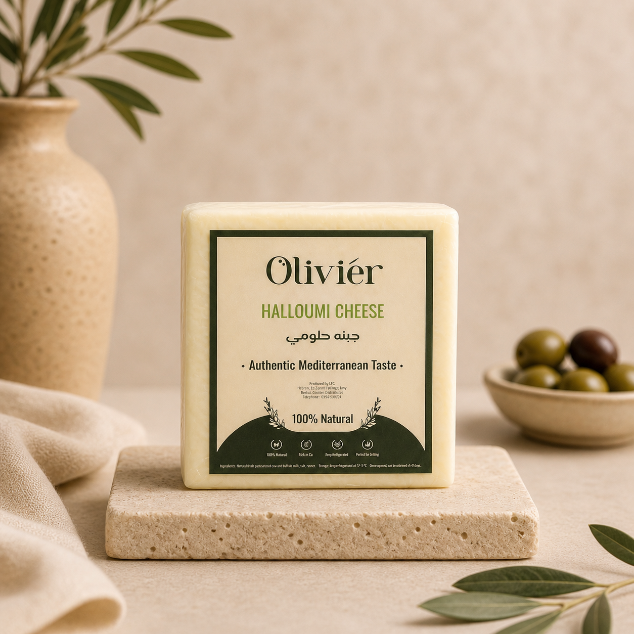 Halloumi Cheese Block